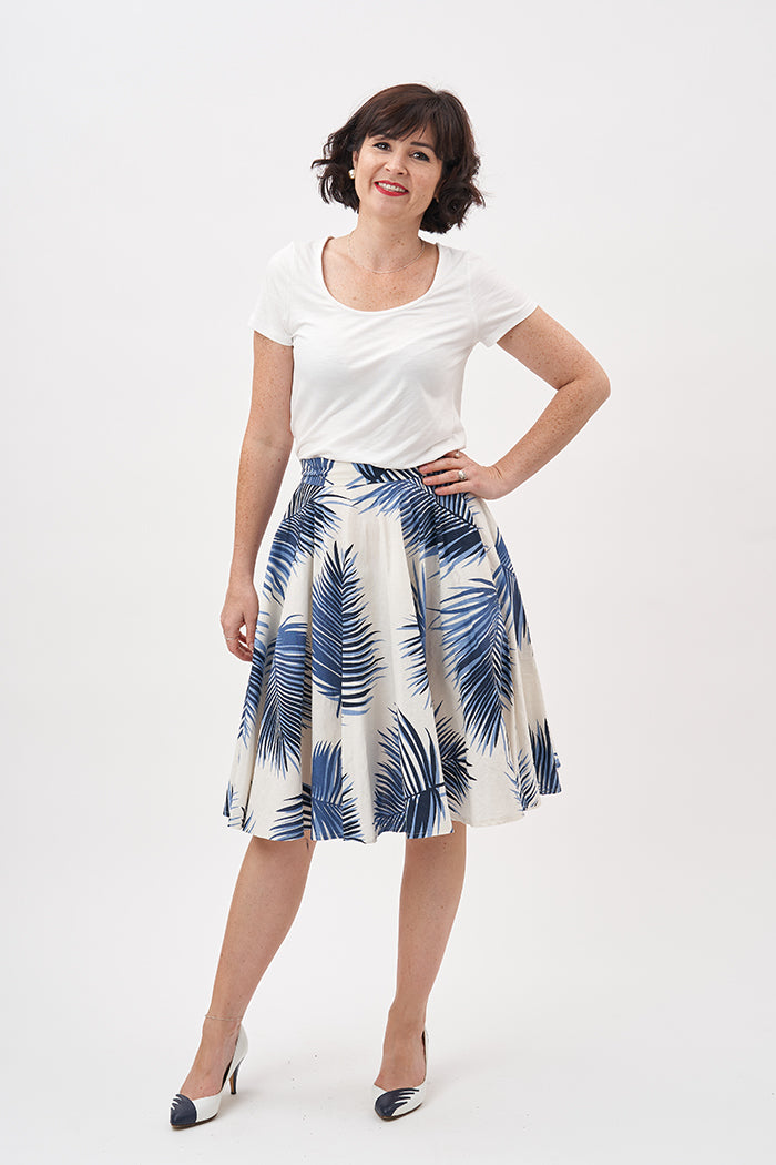 Full Circle Skirt PDF Sewing Pattern