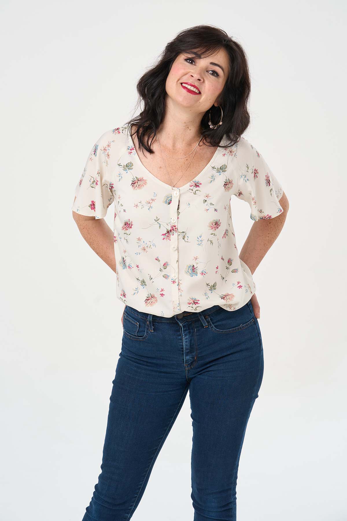 Isabelle Blouse & Dress PDF Sewing Pattern
