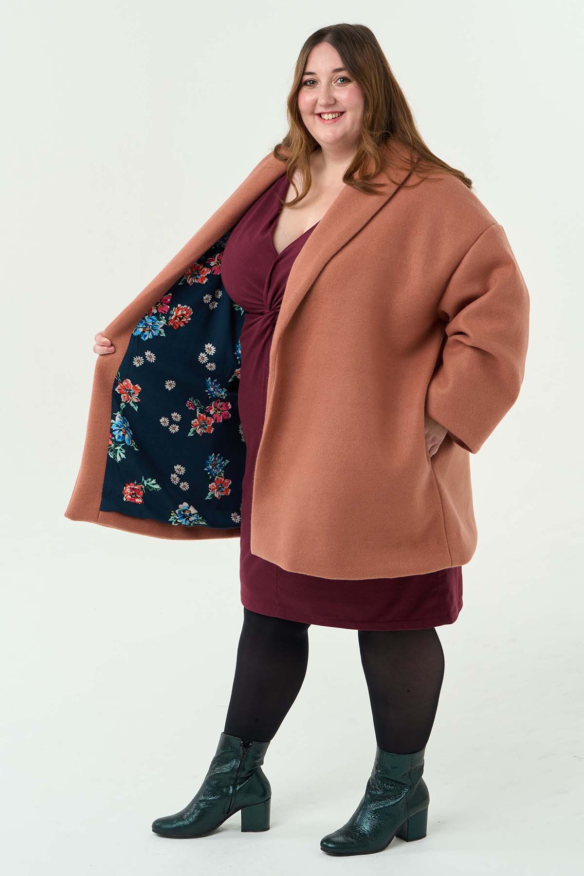 Jessie Coatigan Add-On Lining PDF Sewing Pattern