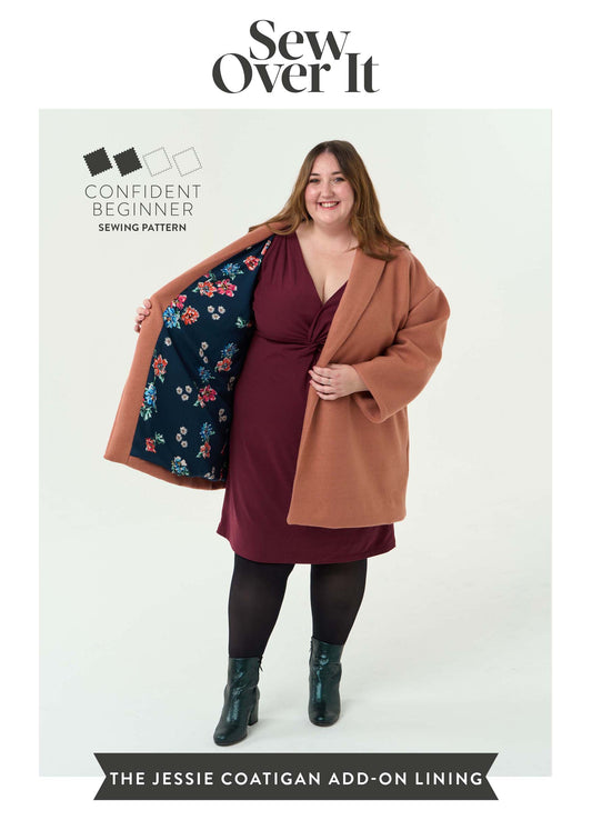 Jessie Coatigan Add-On Lining PDF Sewing Pattern