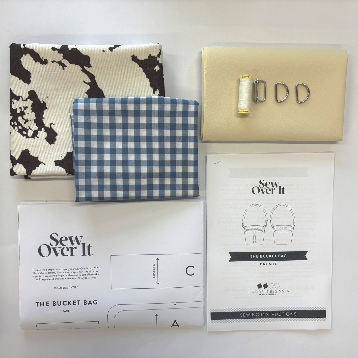 The Bucket Bag Kit - Jessie/Denim Blue