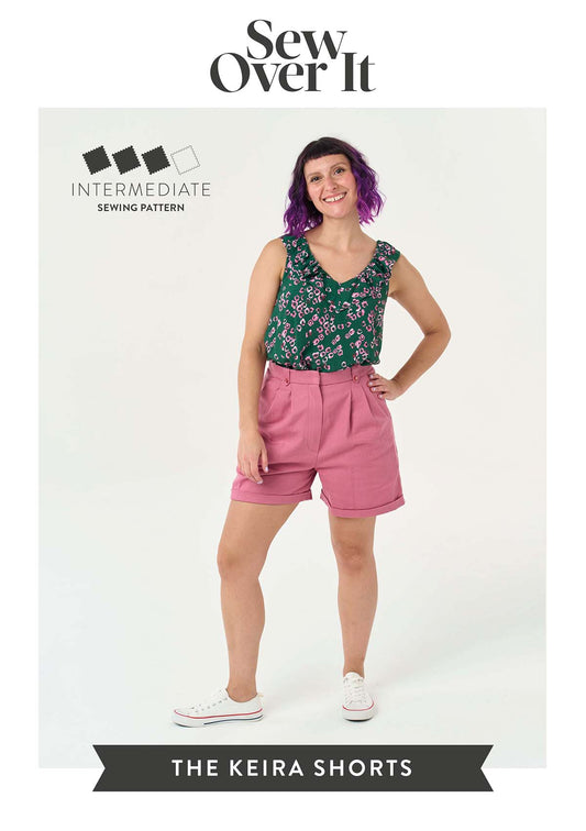 Keira Shorts PDF Sewing Pattern