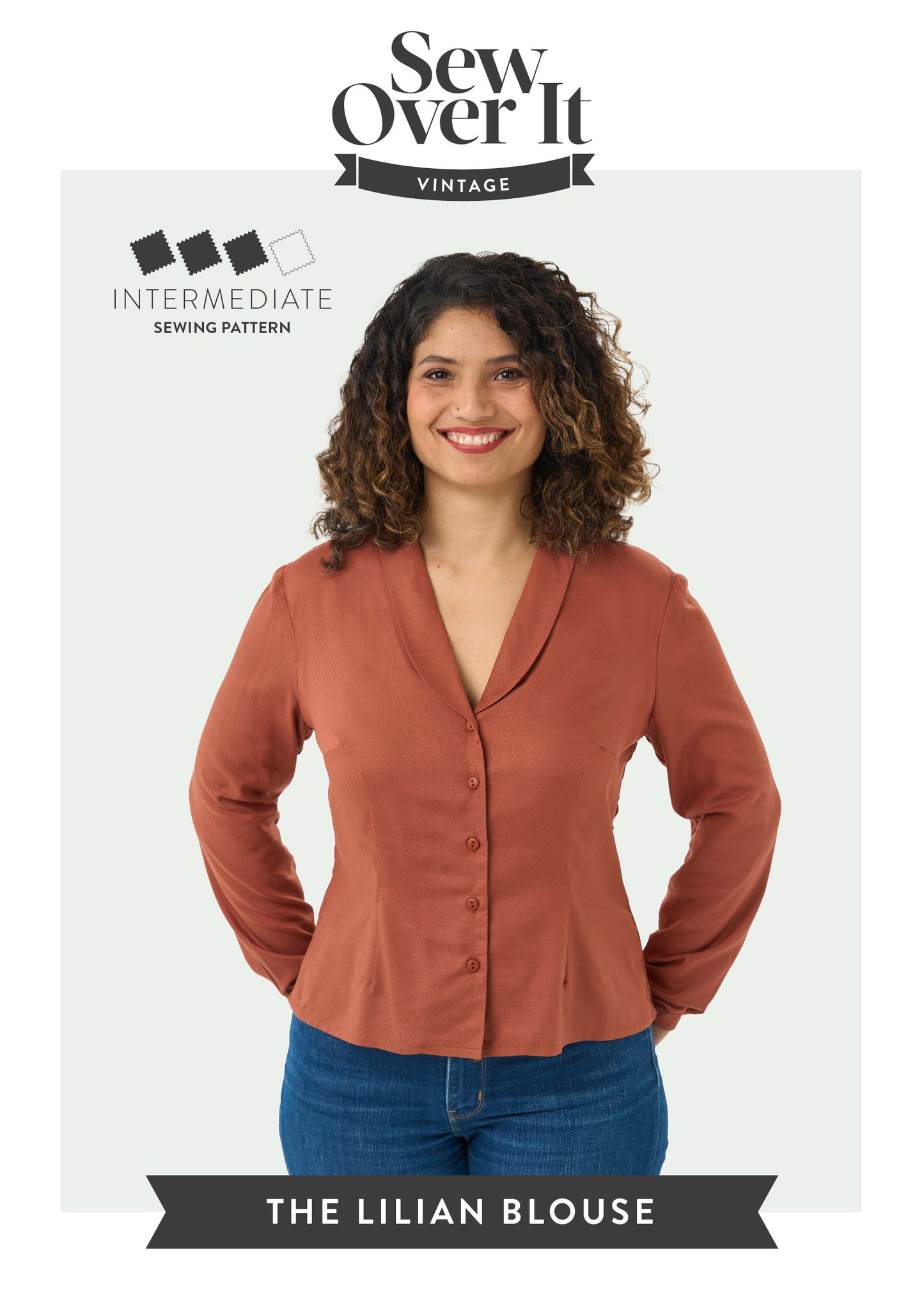 Lilian Blouse Sewing Pattern