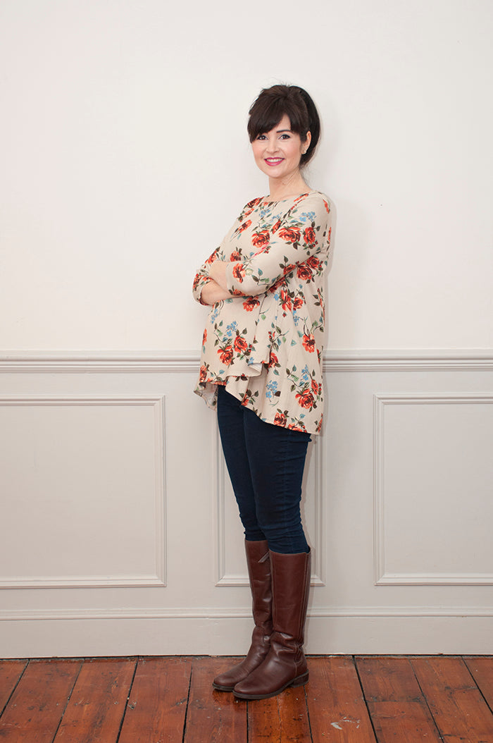 Lily Top PDF Sewing Pattern - Maternity Range