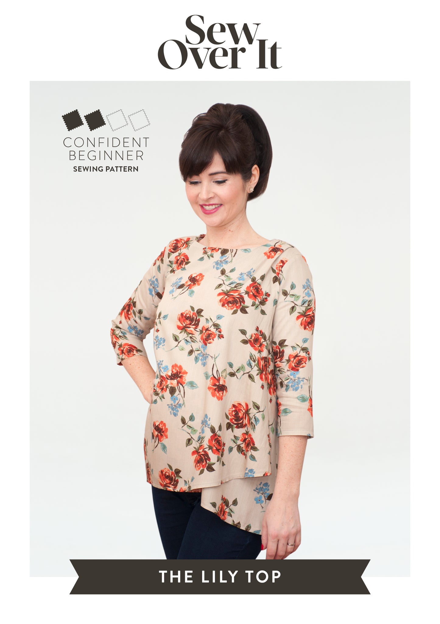 Lily Top PDF Sewing Pattern - Maternity Range