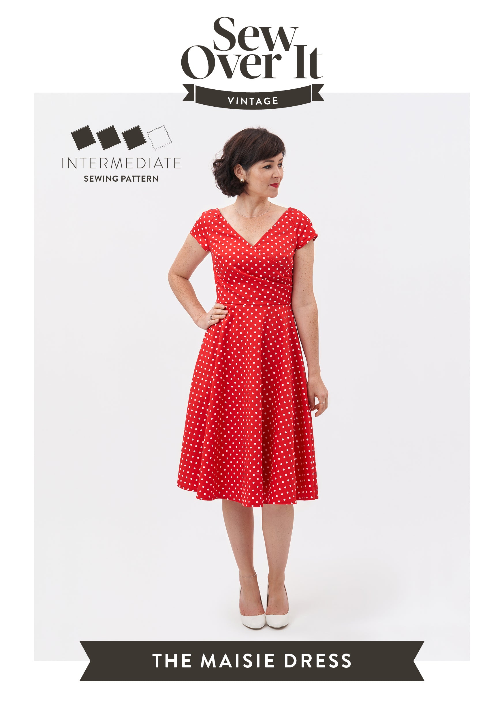 Maisie Dress - Vintage-Inspired PDF Sewing Pattern - Sew Over It Maisie Dress - Vintage-Inspired PDF Sewing Pattern - Sew Over It
