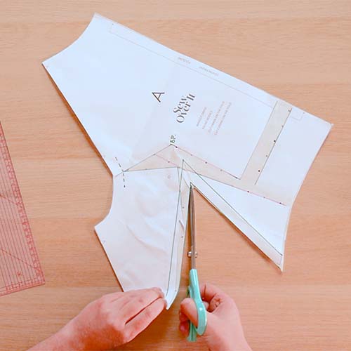 How to do a small or full bust adjustment on the Margot Dress