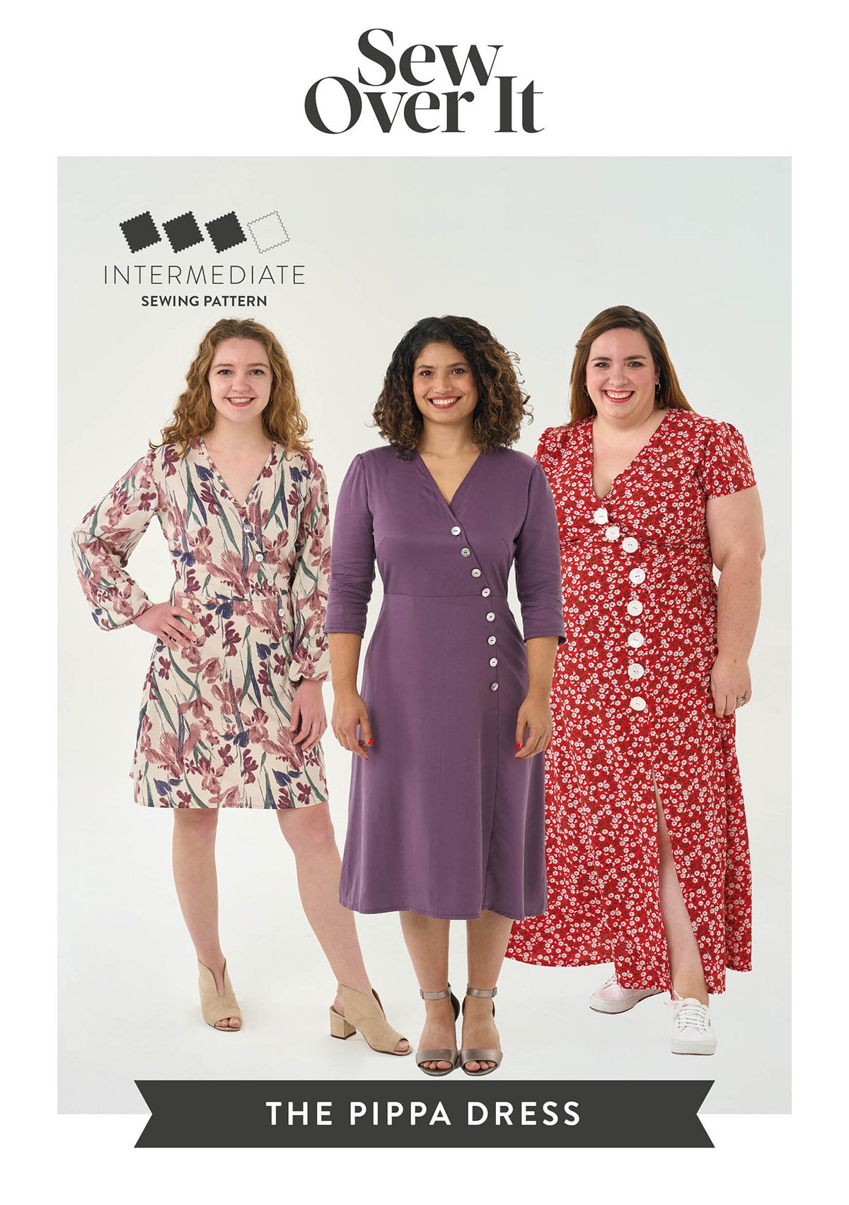 Pippa Dress - Asymmetrical Dress Sewing Pattern - Sew Over It Pippa Dress - Asymmetrical Dress Sewing Pattern - Sew Over It