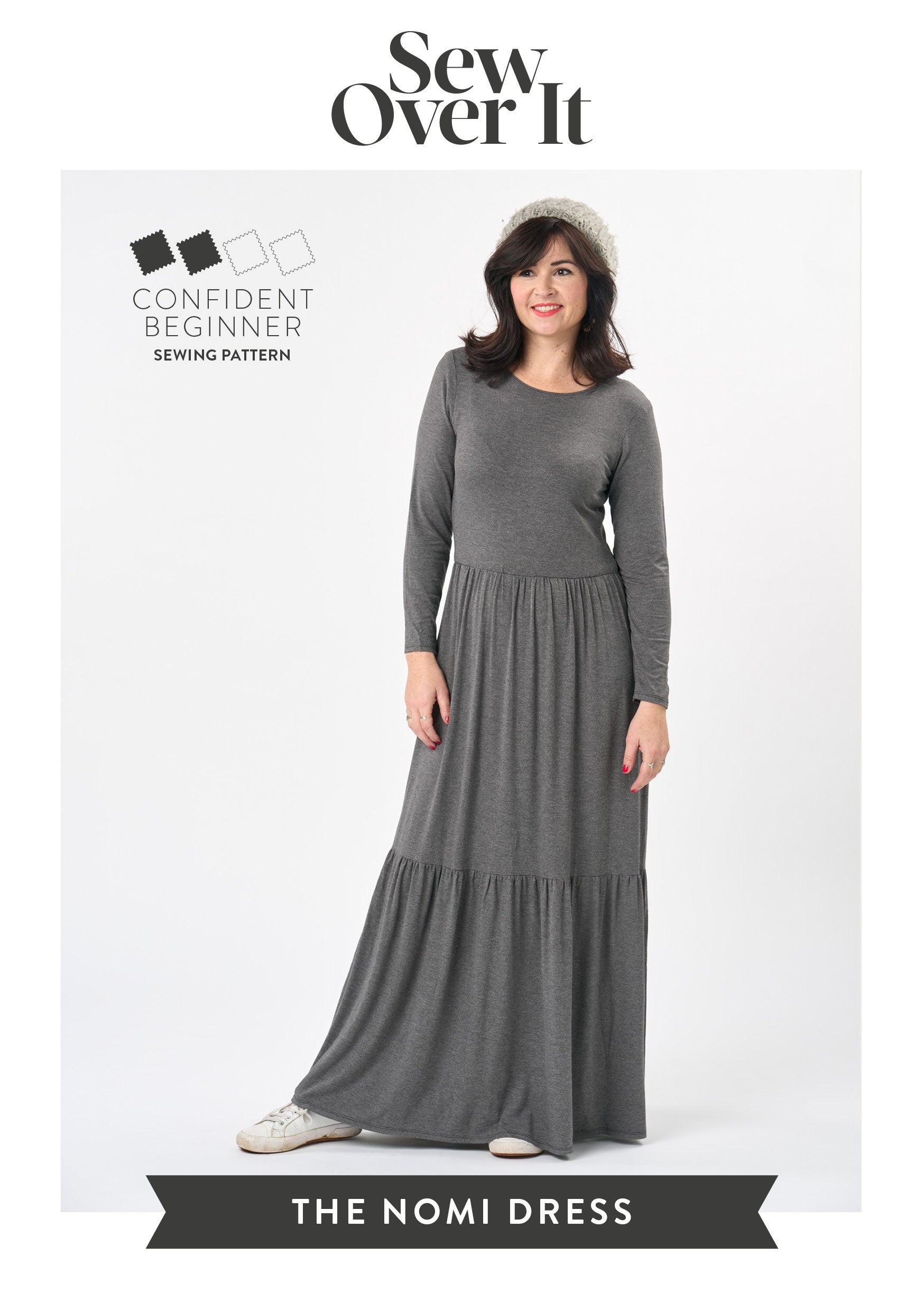 Nomi Dress - Stylish Knit Dress PDF Sewing Pattern - Sew Over It Nomi Dress - Stylish Knit Dress PDF Sewing Pattern - Sew Over It