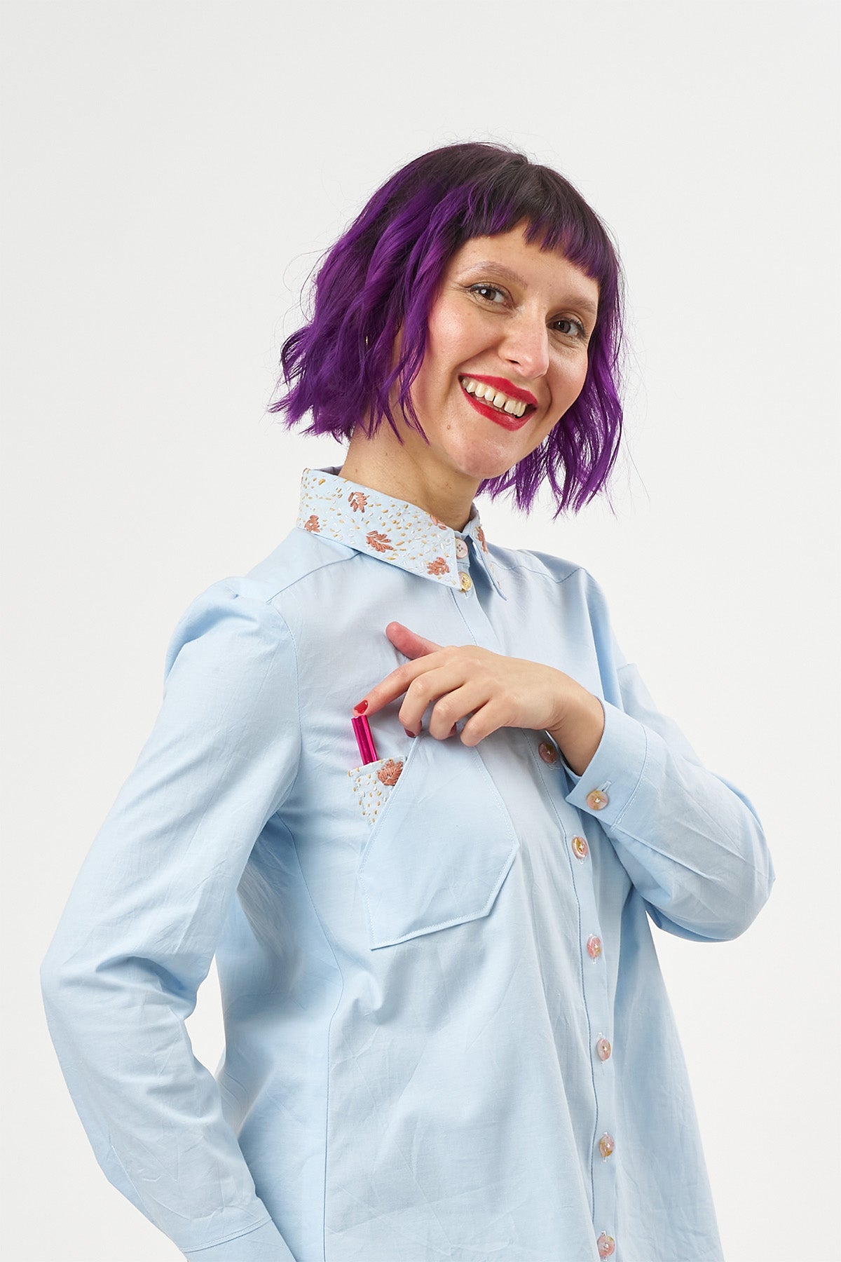 Amy Shirt PDF Sewing Pattern