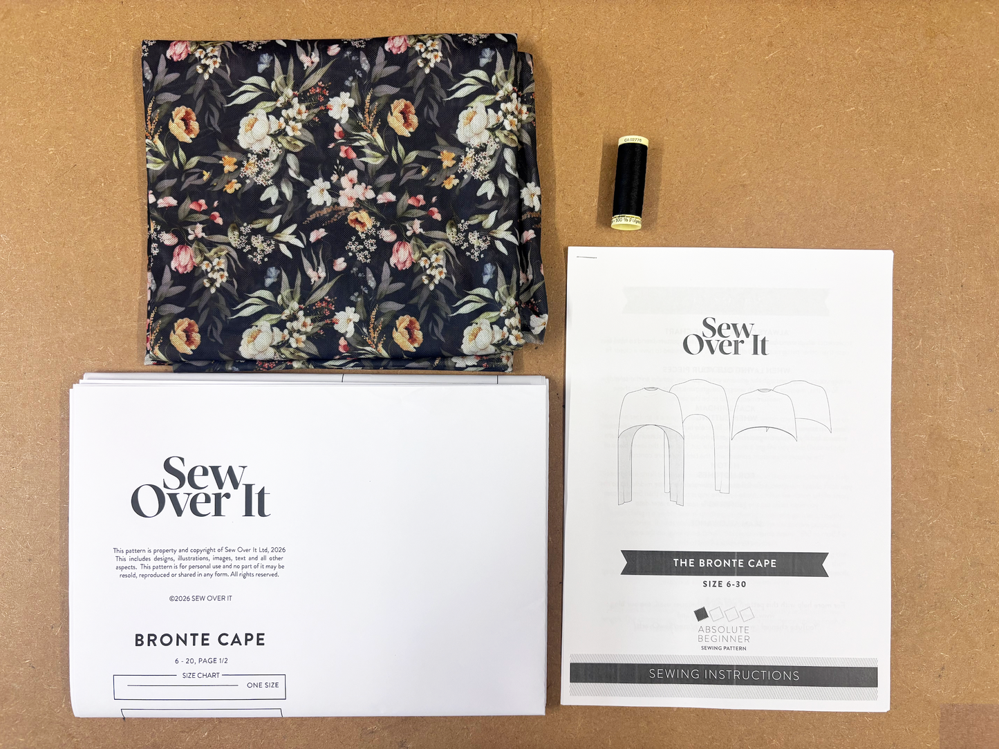 Bronte Cape Kit - Peony Dream