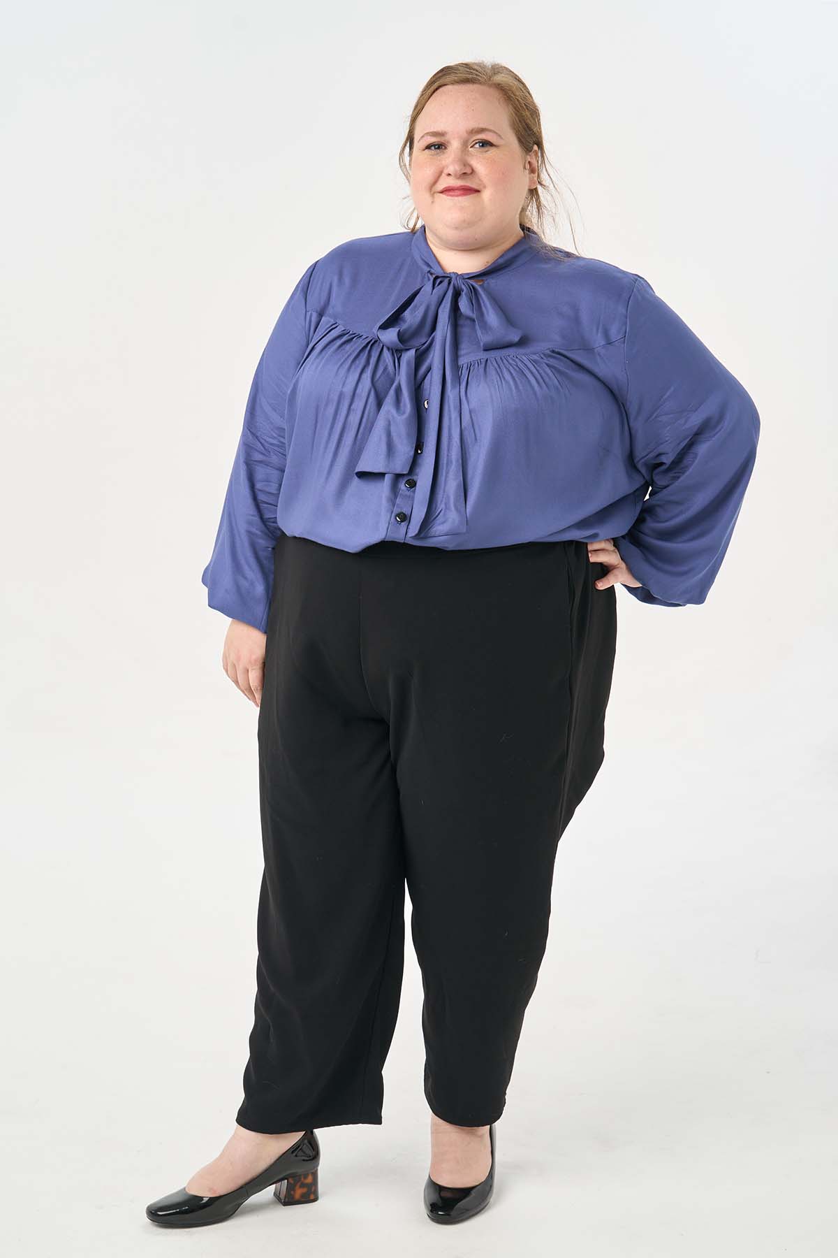 Pussy Bow Blouse - Size 26