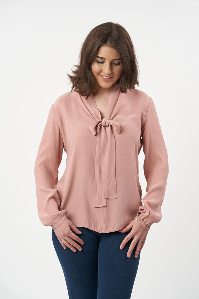 Pussy Bow Blouse Sewing Pattern