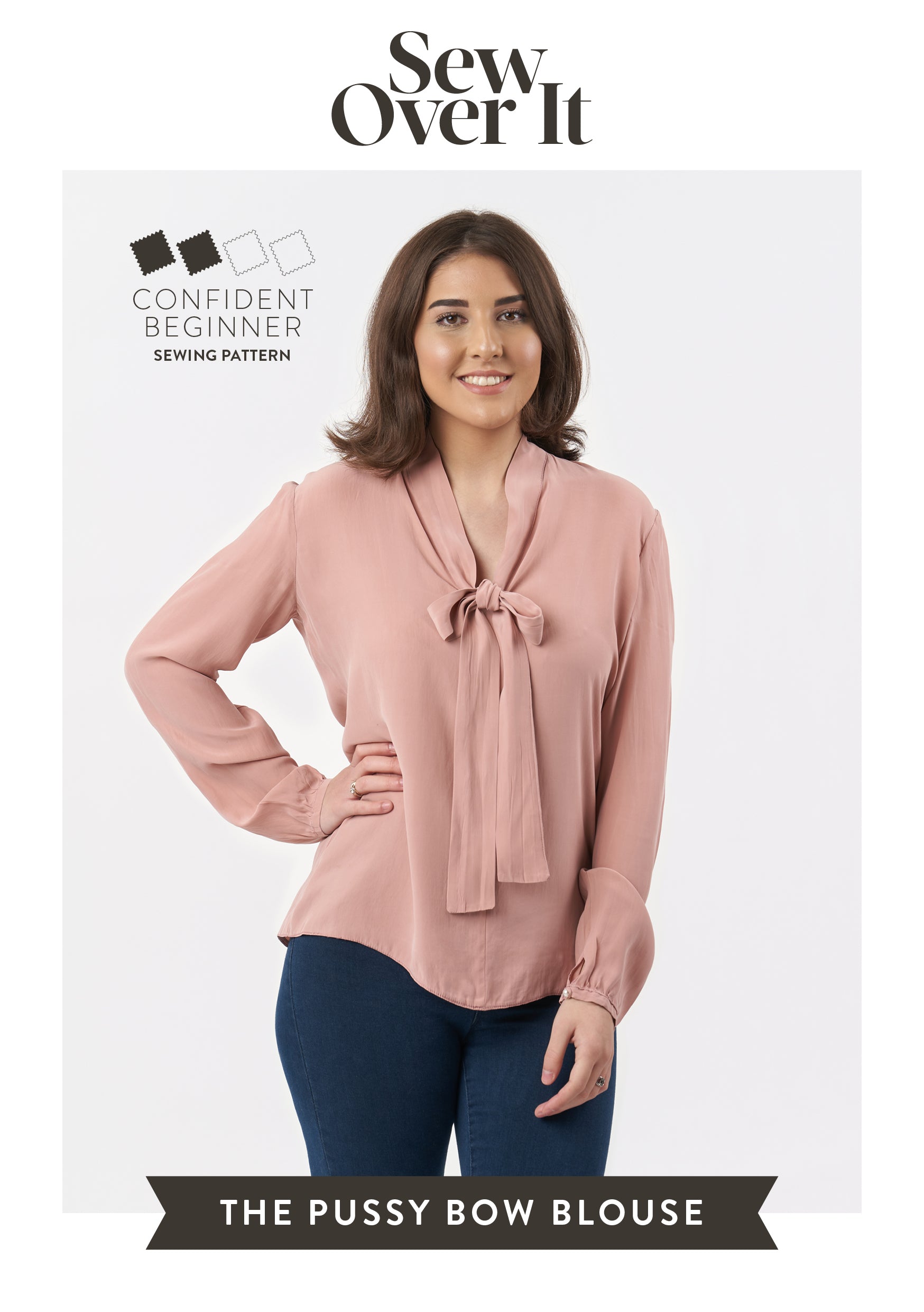 Classic Pussy Bow Blouse Sewing Pattern Sew Over It classic-pussy-bow-blouse-sewing-pattern-sew-over-it
