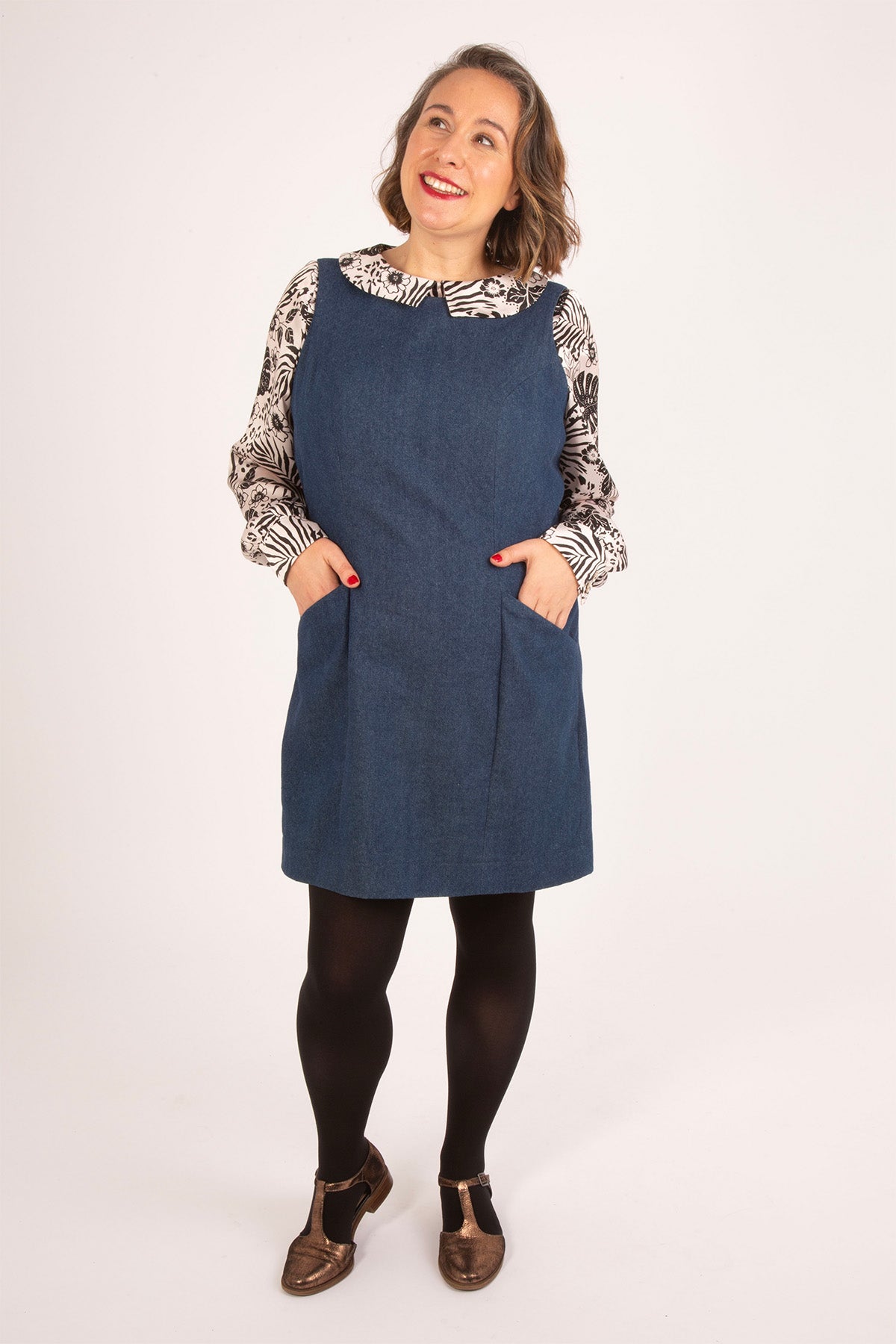 Clementine Pinafore & Dress PDF Sewing Pattern