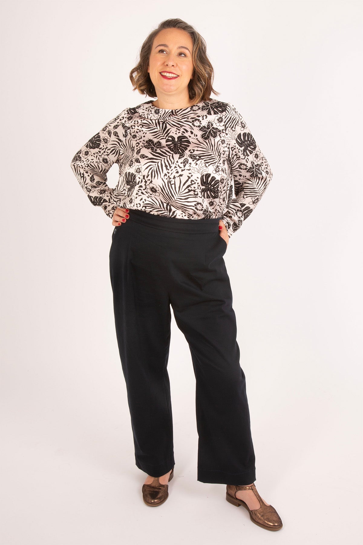 Jacinta Blouse PDF Sewing Pattern