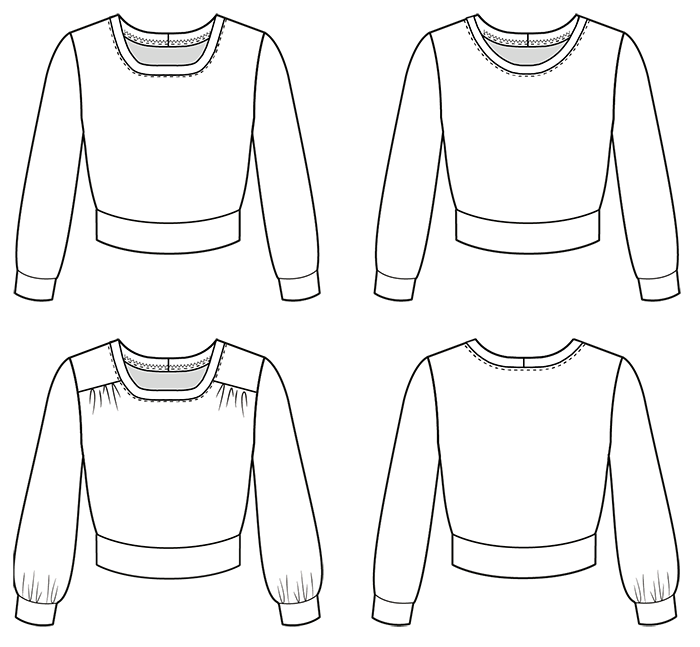 Roxy Jumper PDF Sewing Pattern