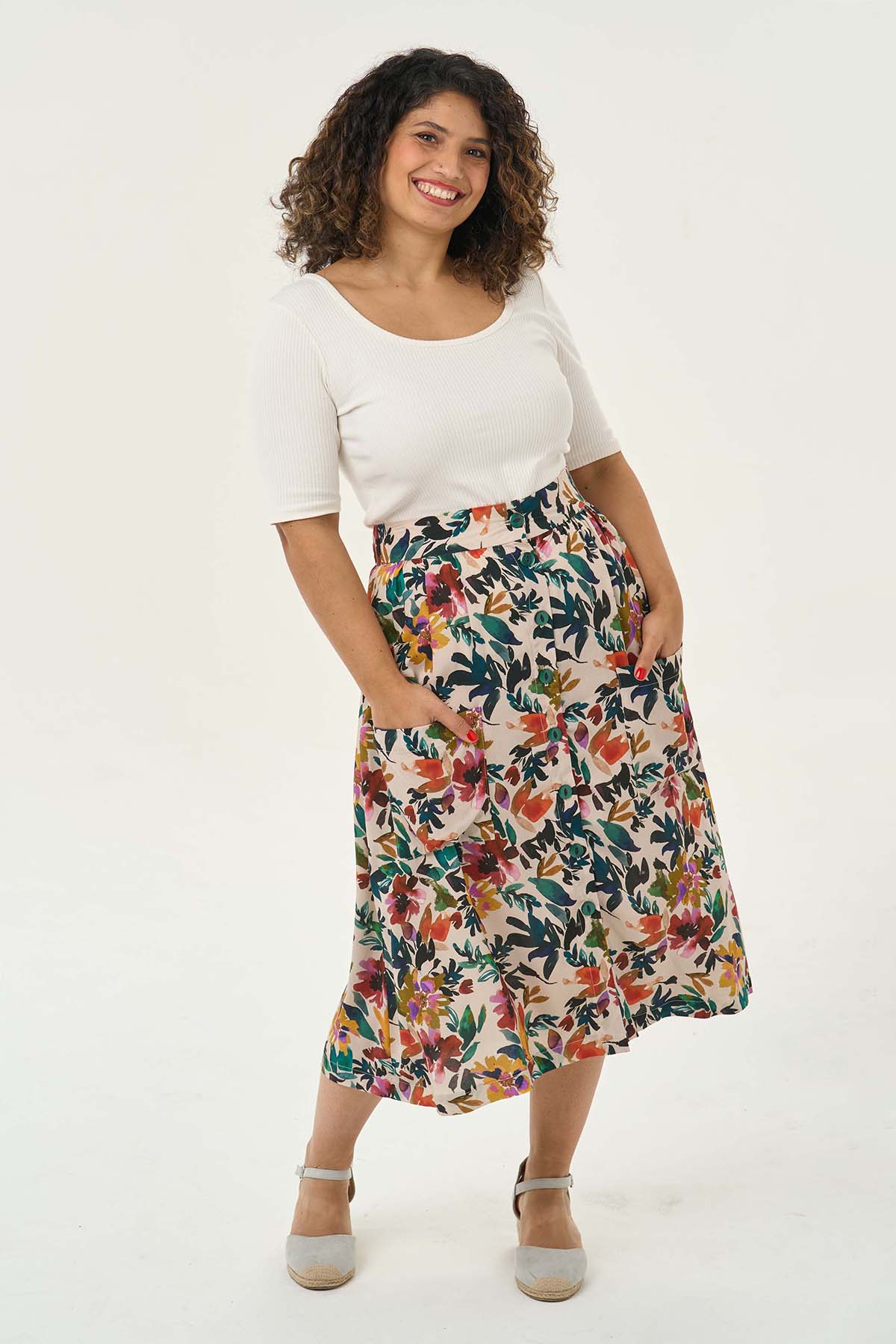 Ruby Skirt PDF Sewing Pattern