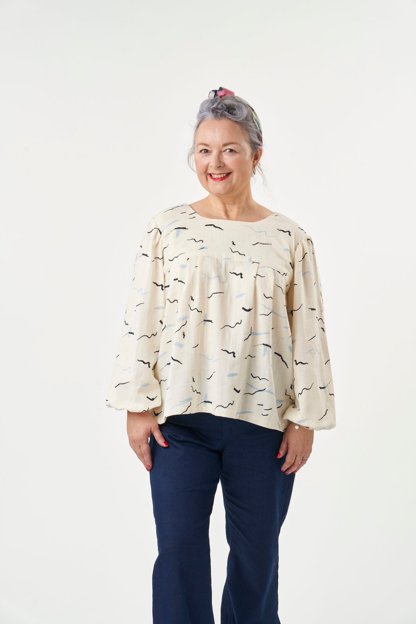 Frida Blouse and Dress PDF Sewing Pattern
