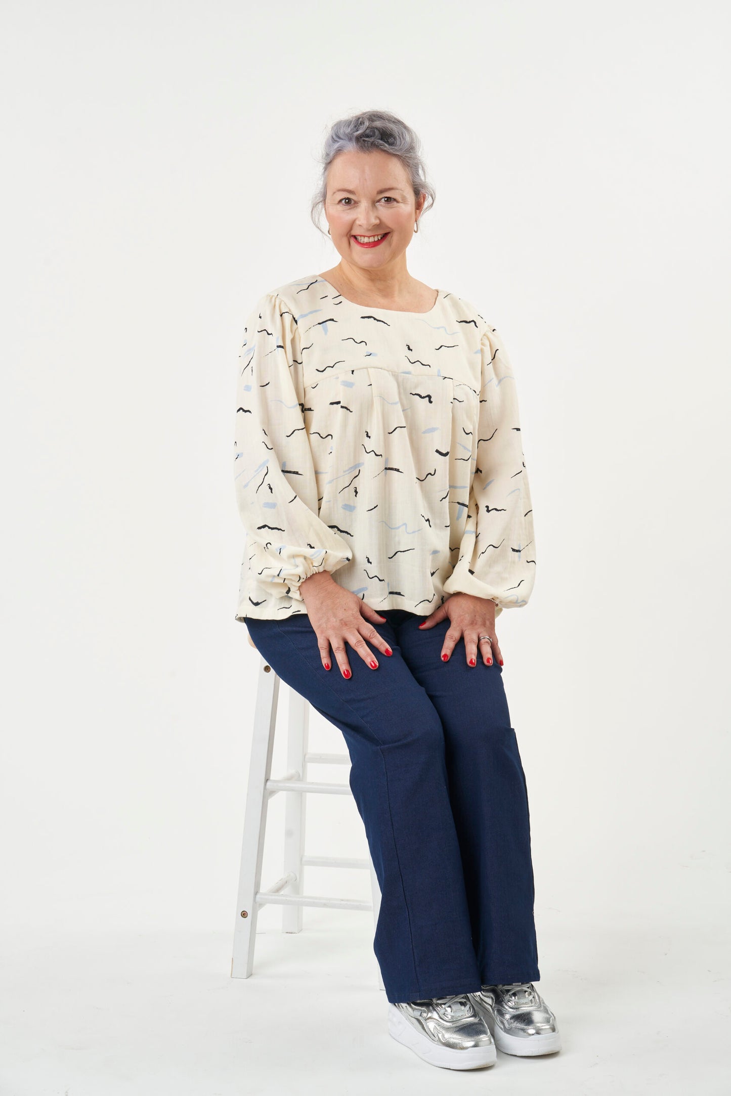 Frida Blouse and Dress PDF Sewing Pattern