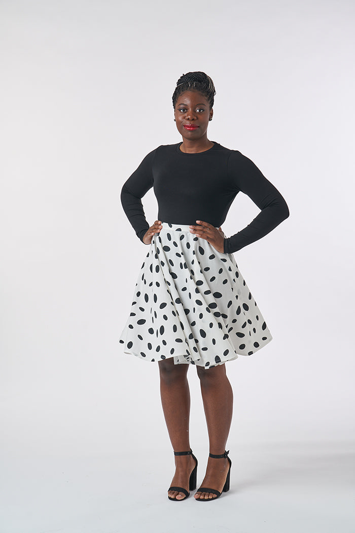 Full Circle Skirt PDF Sewing Pattern