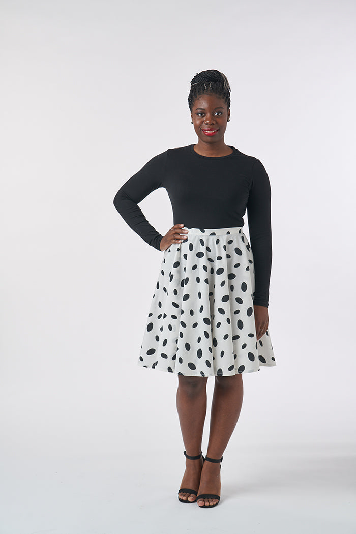 Full Circle Skirt PDF Sewing Pattern