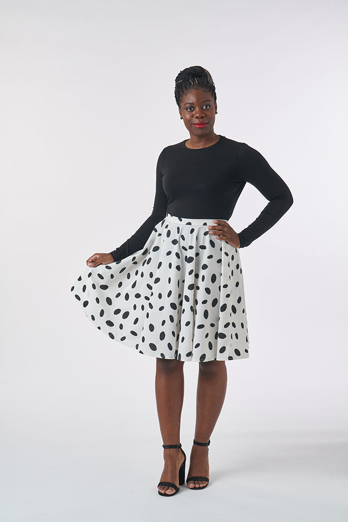 Full Circle Skirt PDF Sewing Pattern