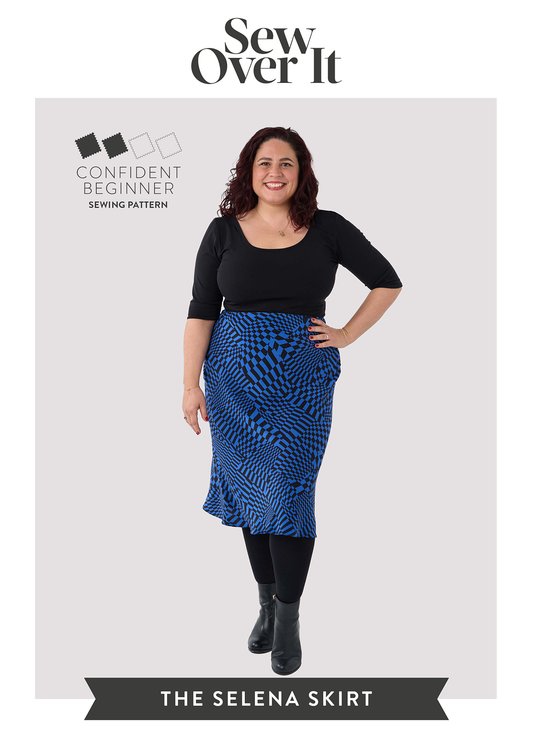 Selena Skirt PDF Sewing Pattern