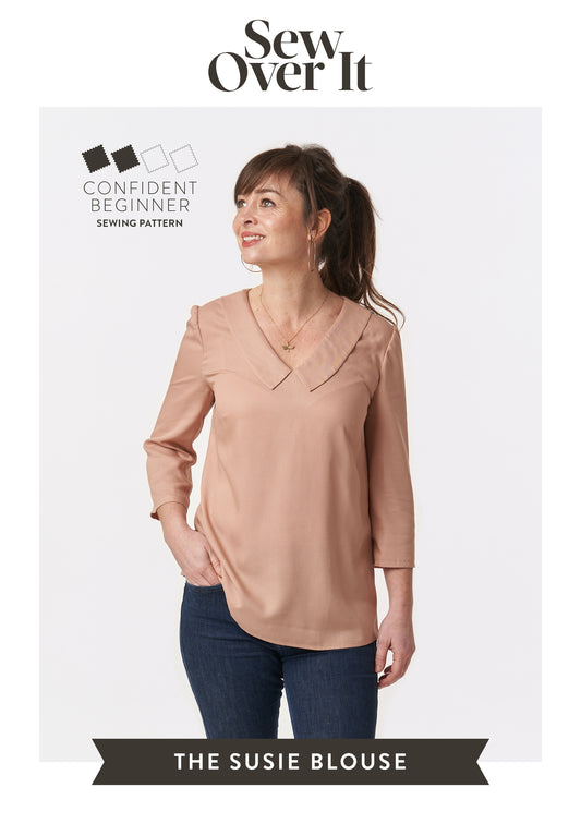 Susie Blouse PDF Sewing Pattern