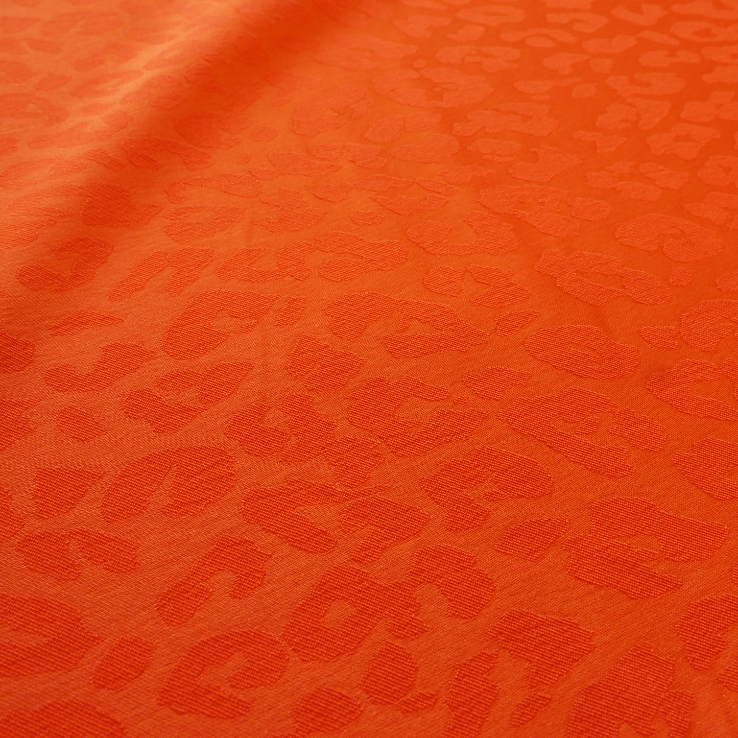 Tangerine Lightweight Jacquard
