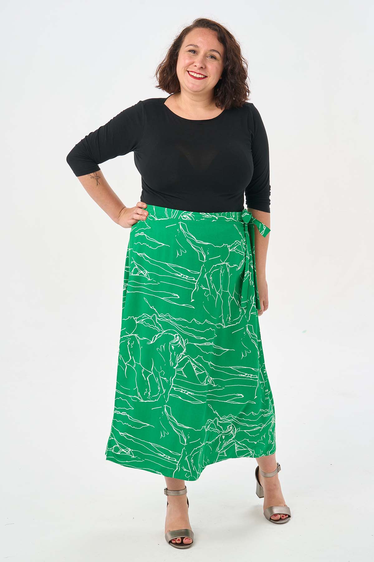 Ultimate Wrap Skirt PDF Sewing Pattern