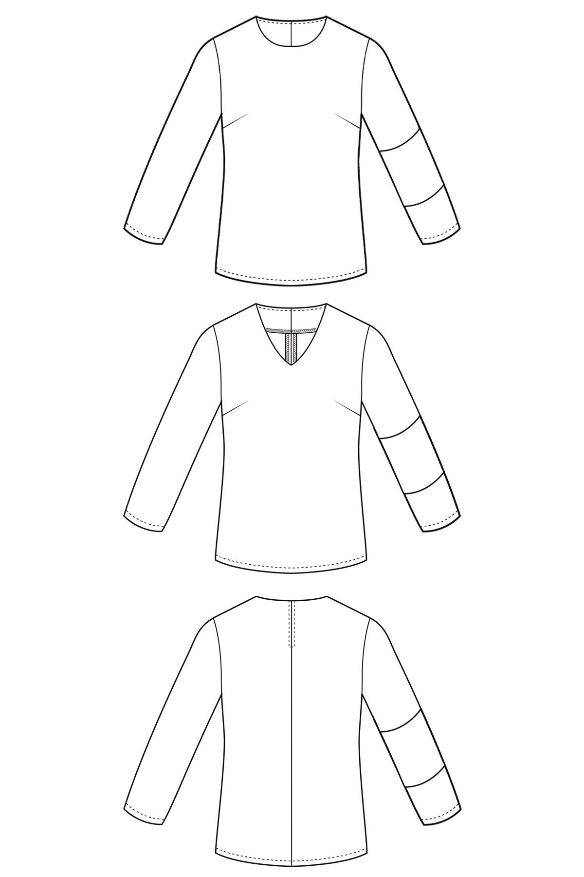 Whitley Top PDF Sewing Pattern