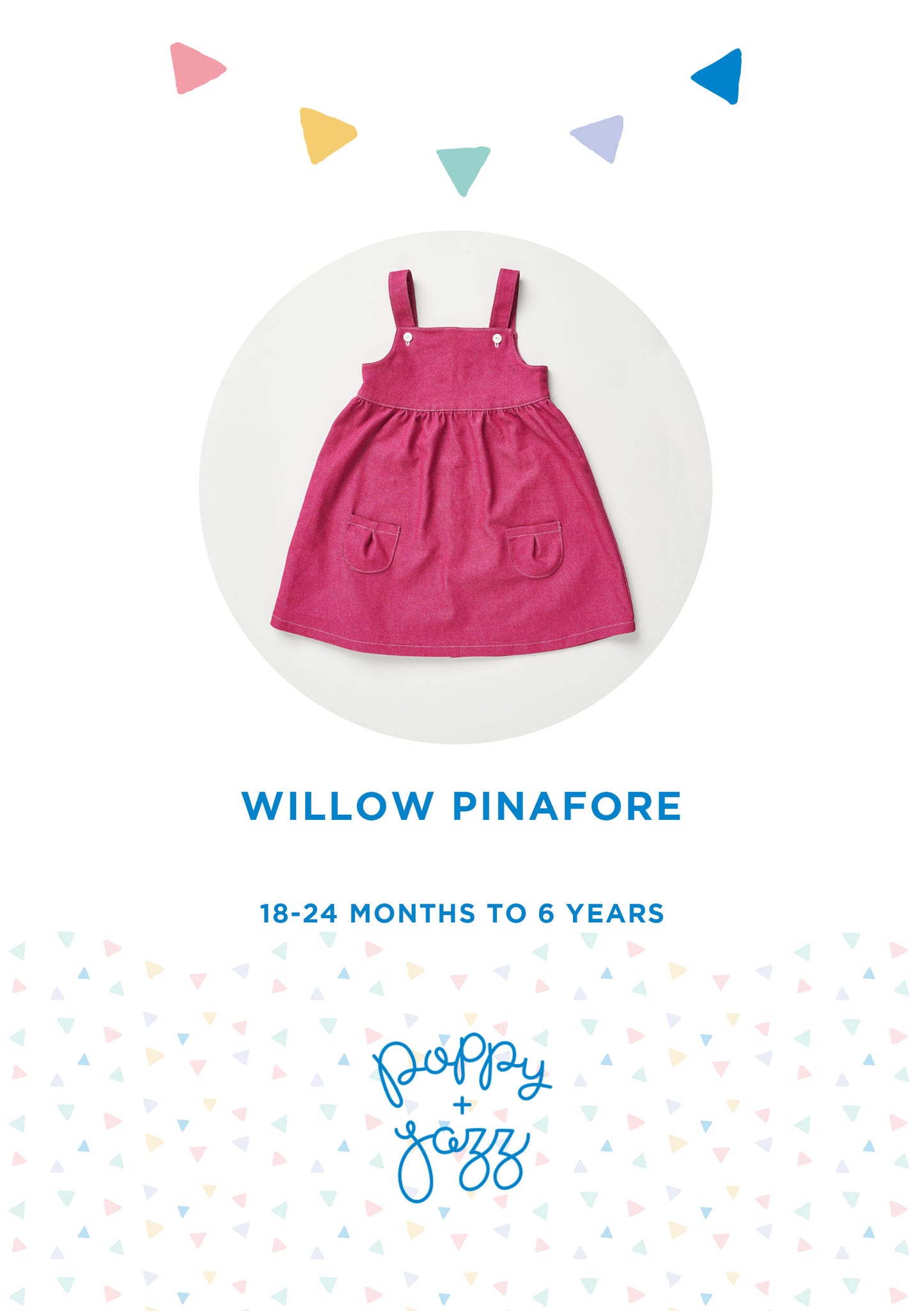 Willow Pinafore Sewing Pattern