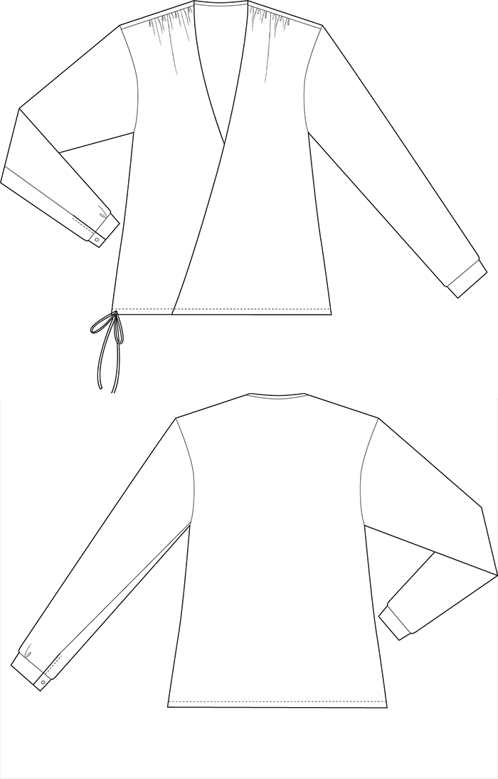 Anderson Blouse PDF Sewing Pattern