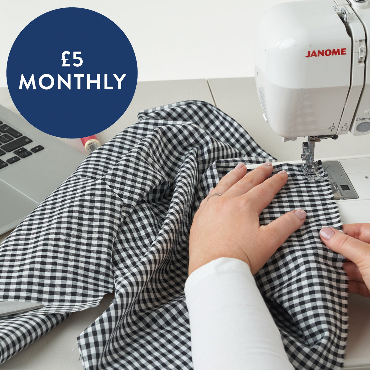 Sew Over It Stitch School Basic Monthly Subscription