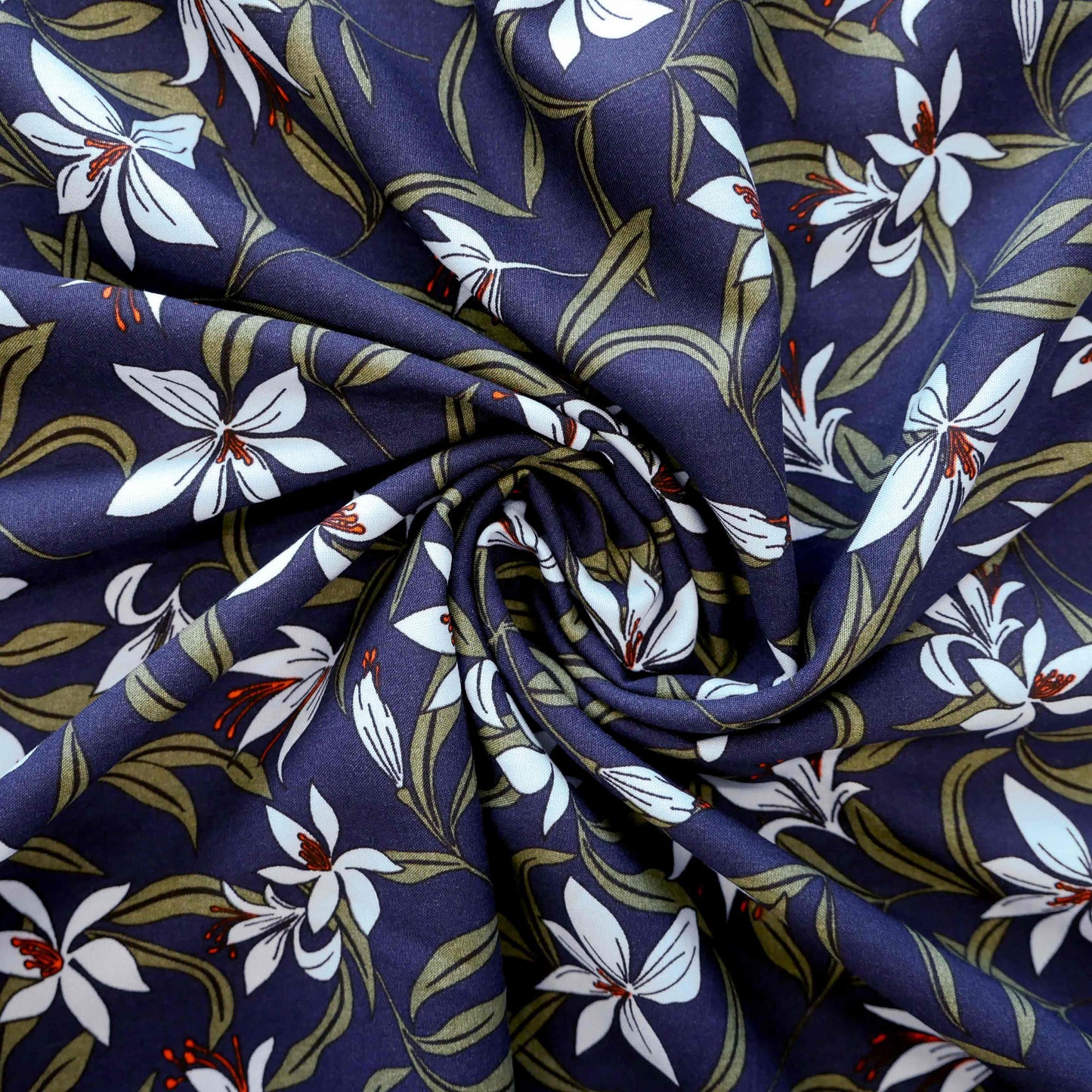 Winona Jumpsuit Kit - Navy Viscose