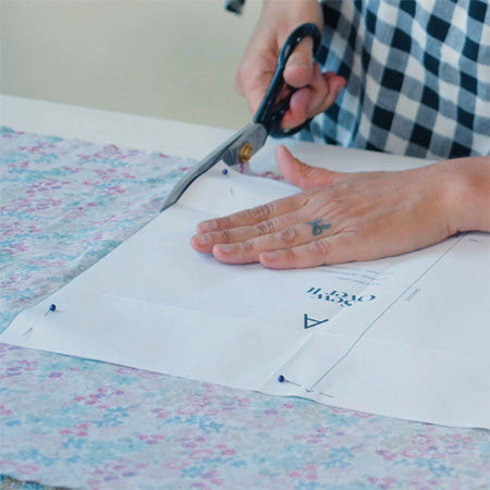 How to pin & cut fabric