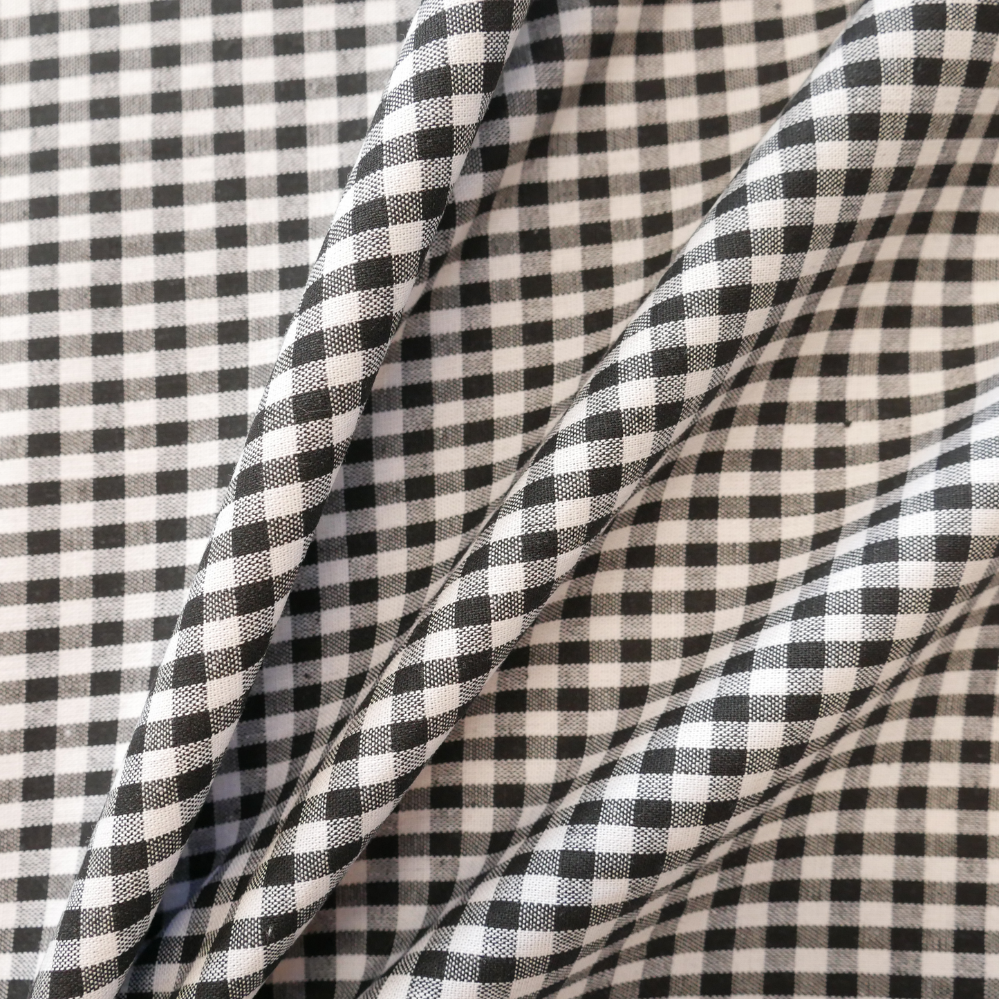 Natalia Dress Kit - Black Cotton Gingham