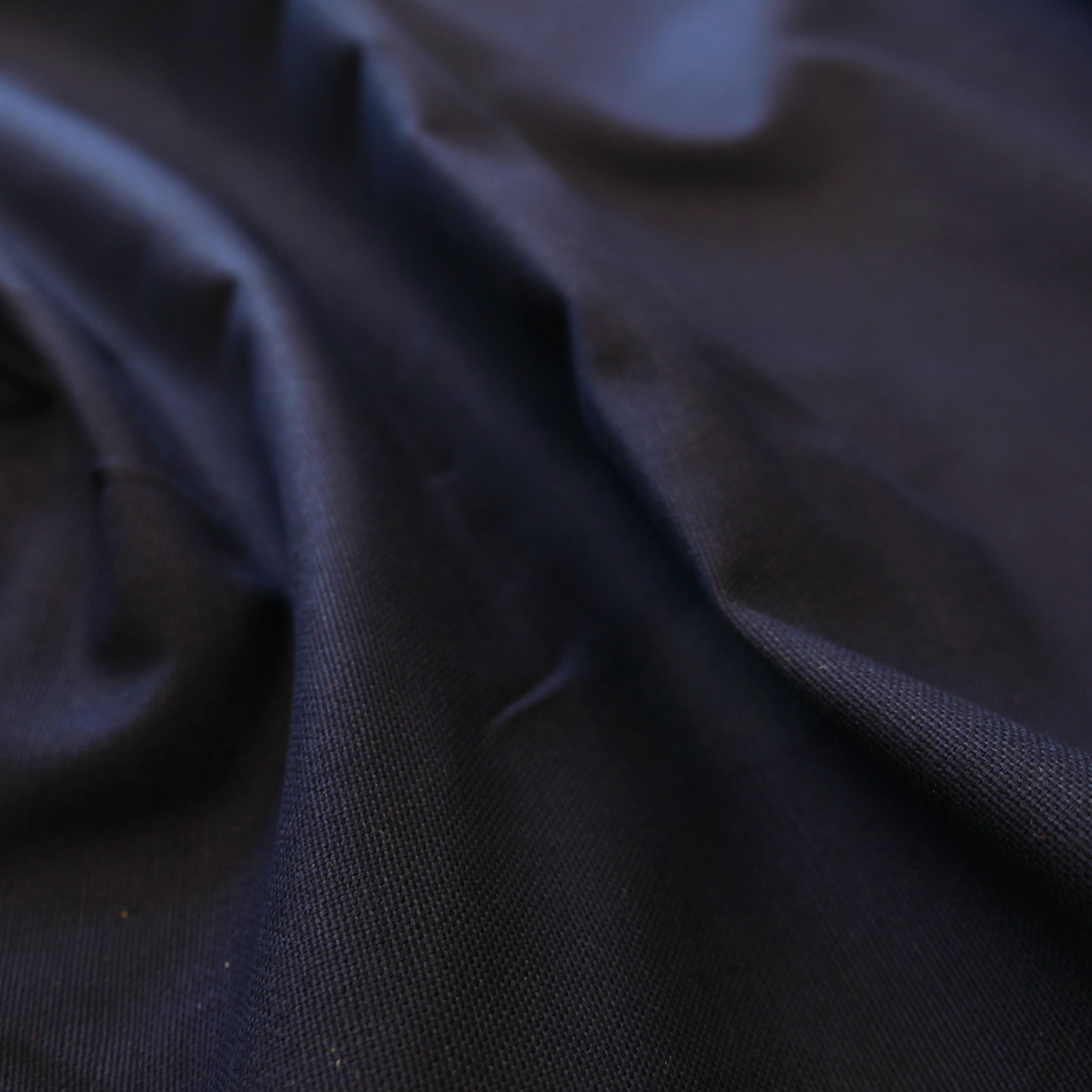 Navy Cotton Canvas