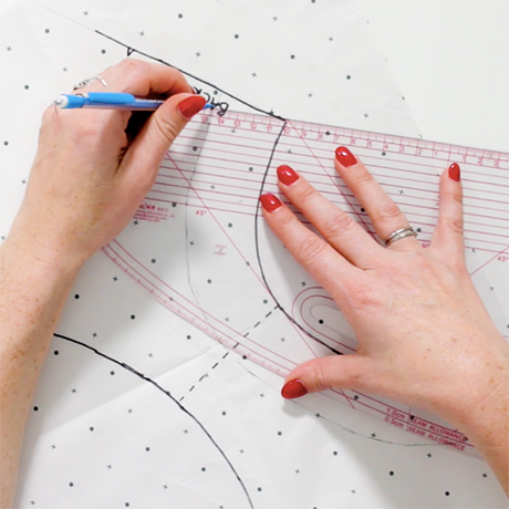 Ultimate Shift Dress Hack: how to draft a Peter Pan collar