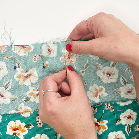 How to pin fabric