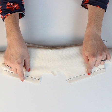 How to sew a yoke: burrito method