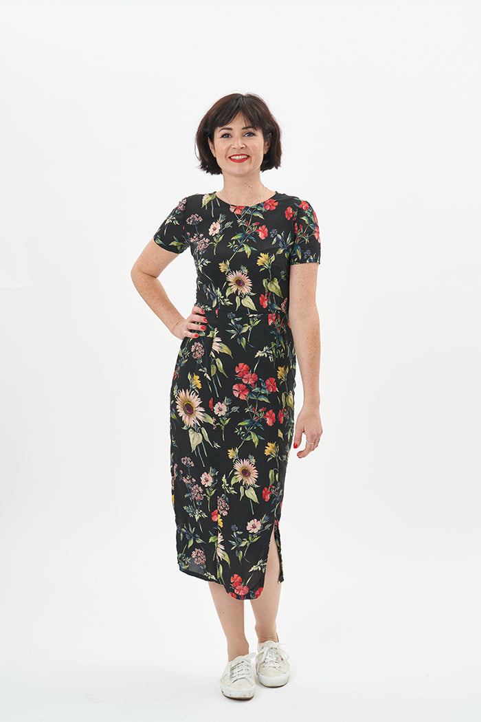 Viscose - Midnight Botanical