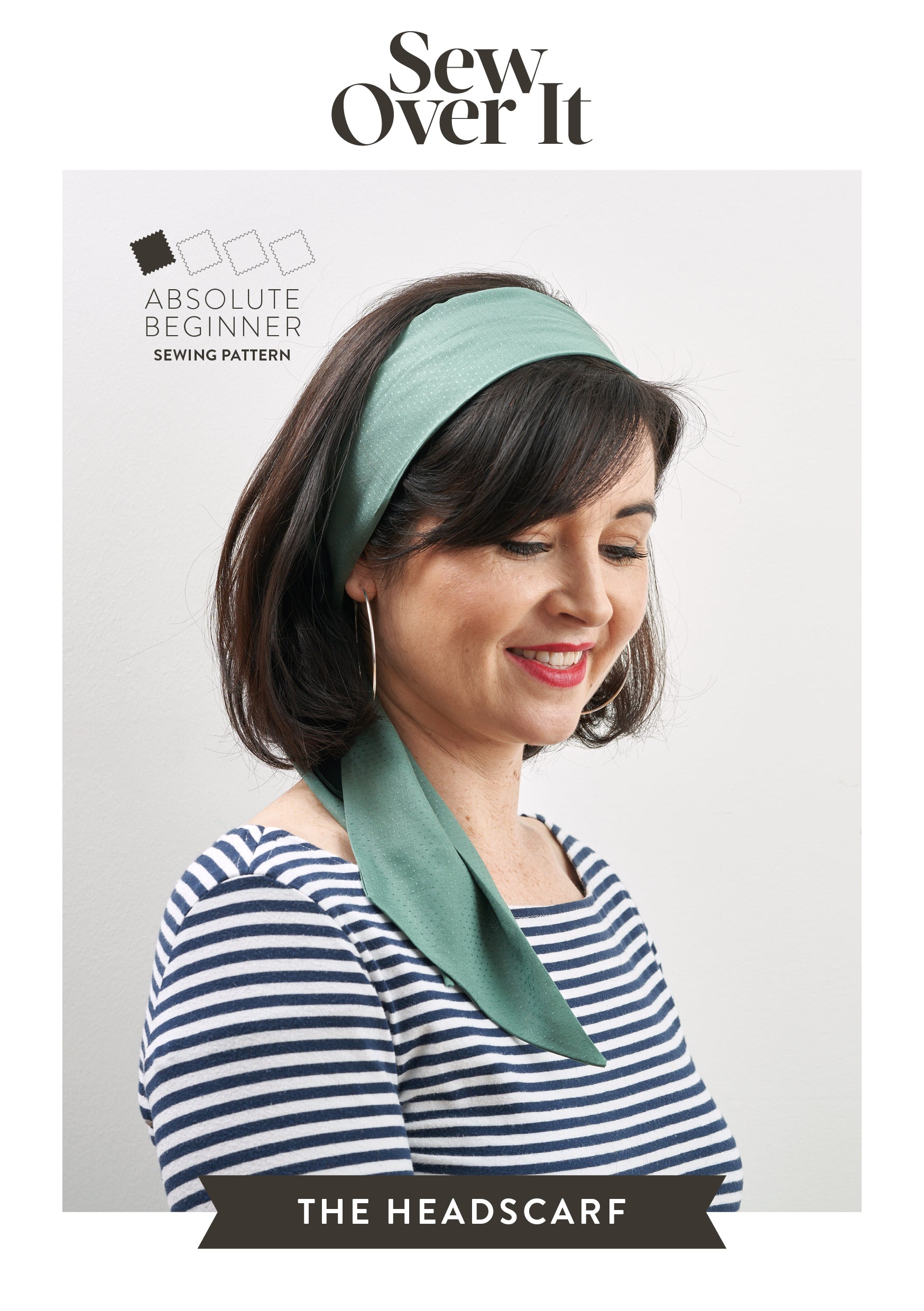 Headscarf - Beginner Sewing Pattern - Sew Over It headscarf-beginner-sewing-pattern-sew-over-it