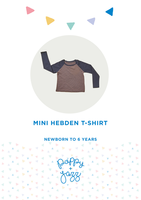 Mini Hebden T-Shirt PDF Sewing Pattern