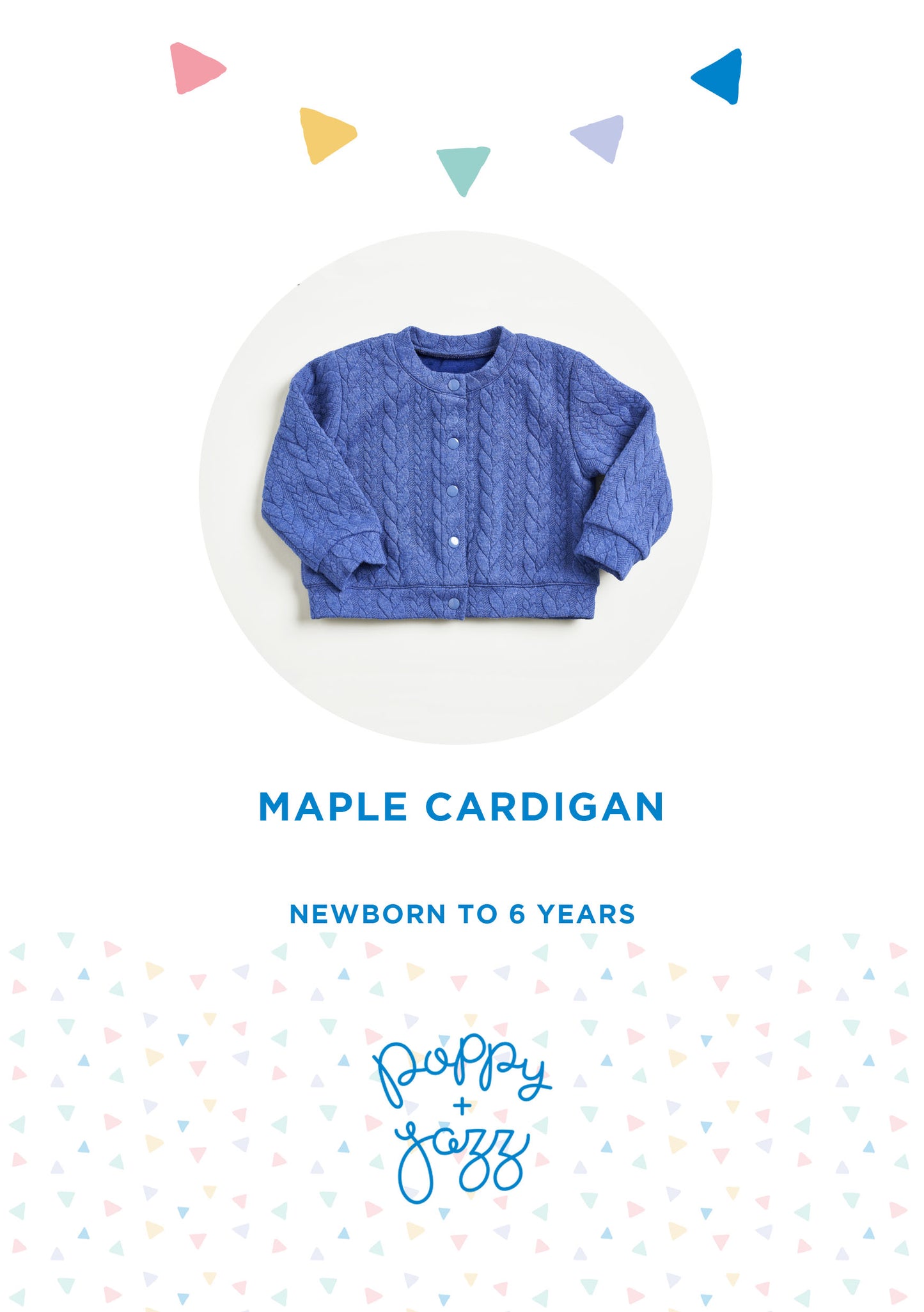 Maple Cardigan Sewing Pattern