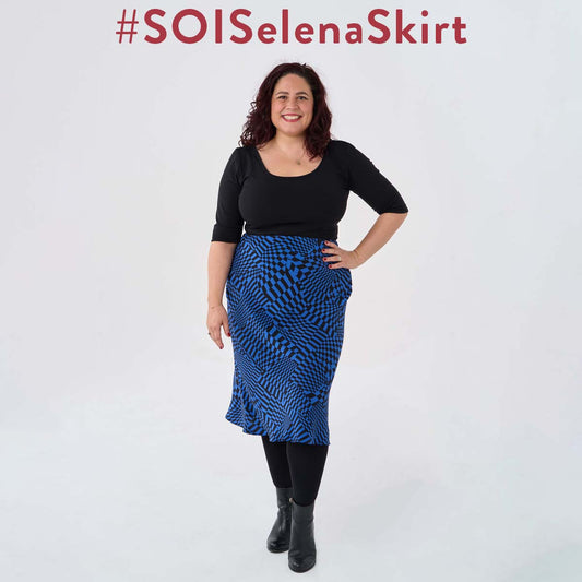 Sew a Selena Skirt to wear all year round!
