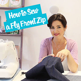How to Sew a Fly Front Zip