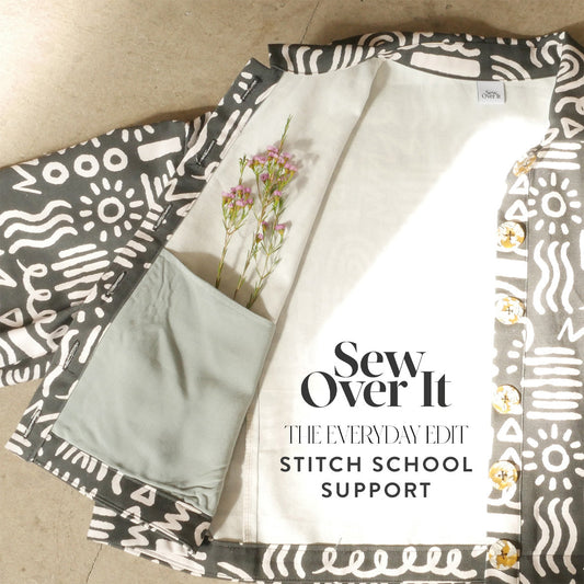 Stitch School Support for your Everyday Edit eBook Sewing