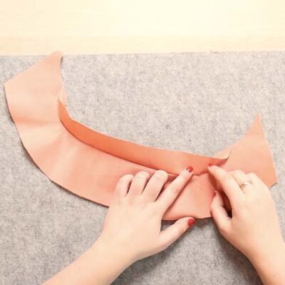 How to sew a partial collar stand